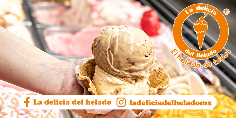 Logo La Delicia del Helado