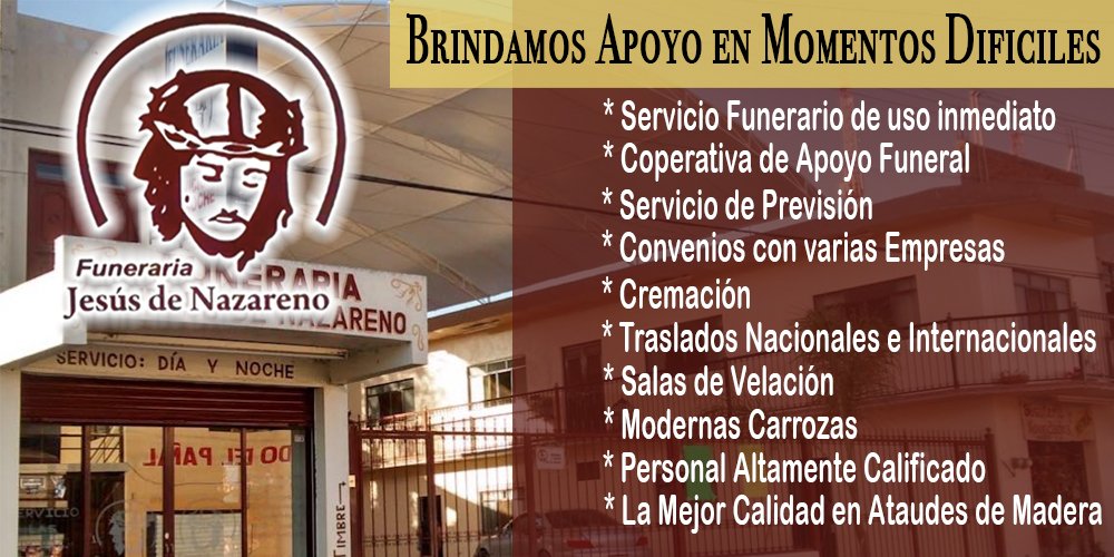 Logo Funeraria Nazareno