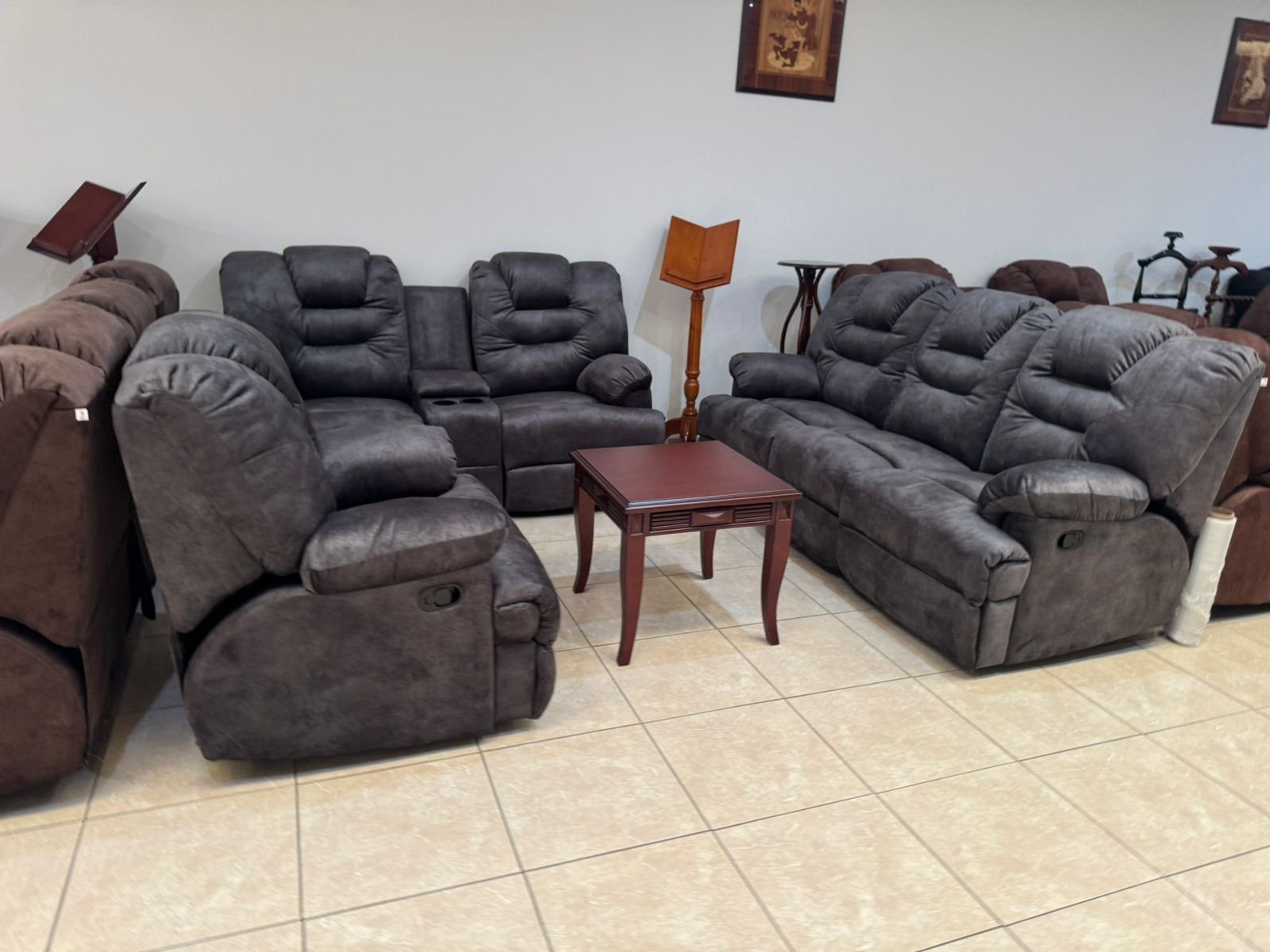 Sala 3,2,1 con 5 asientos reclinables imagen 14