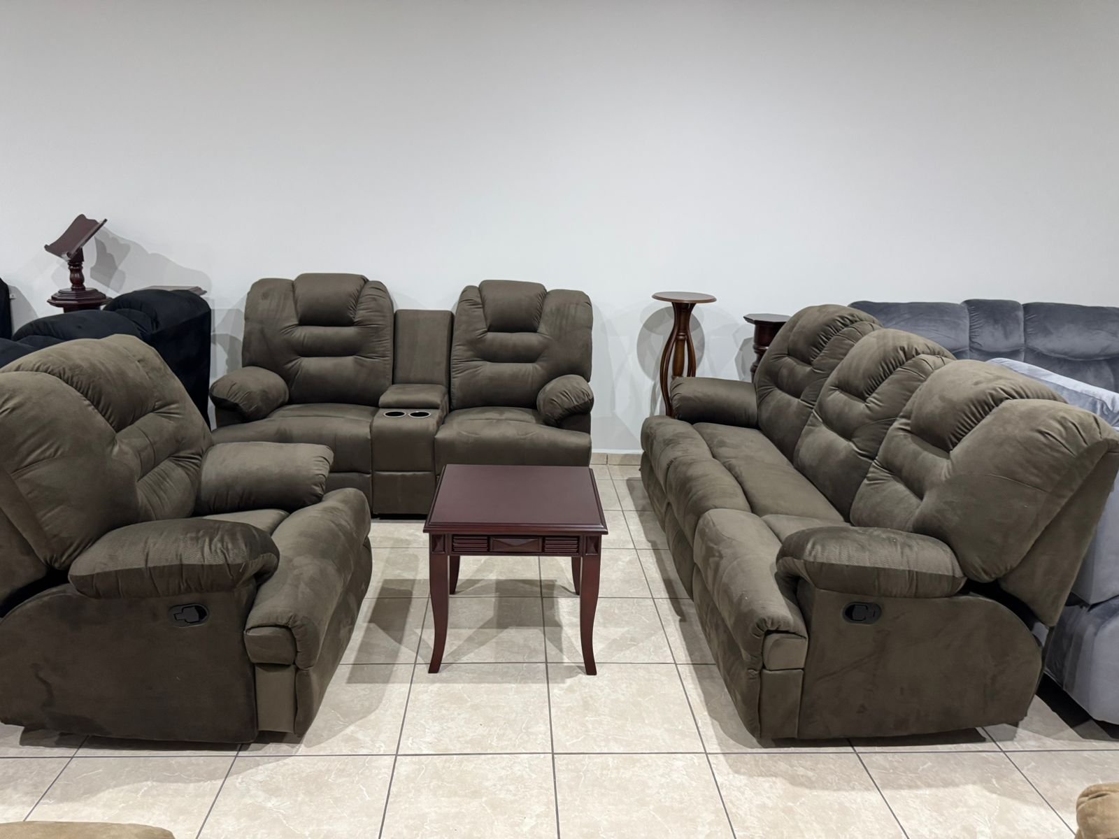 Sala 3,2,1 con 5 asientos reclinables imagen 6