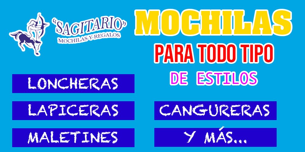 Logo Mochilas Sagitario